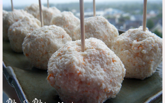 Boulettes de surimi au citron
