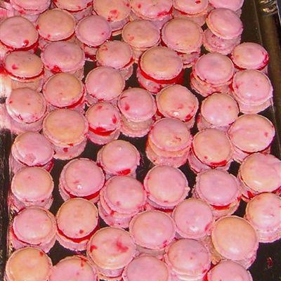 Macarons à la framboise sans gluten