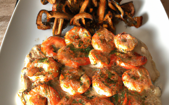 Aumonières de langoustines aux cèpes