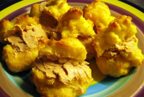 Gougères au foie gras
