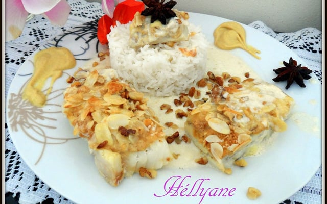 Pavés de cabillaud croustillant, sauce moutarde