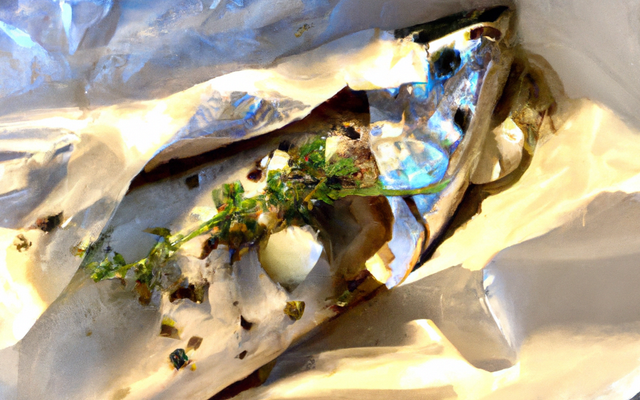 Requin en papillote