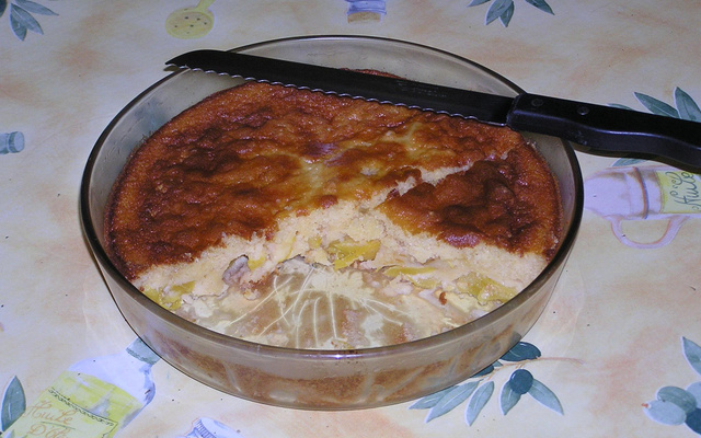 Gâteau à la mangue