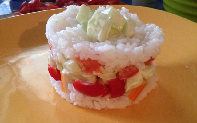 Maki à la française aux saveurs d'été