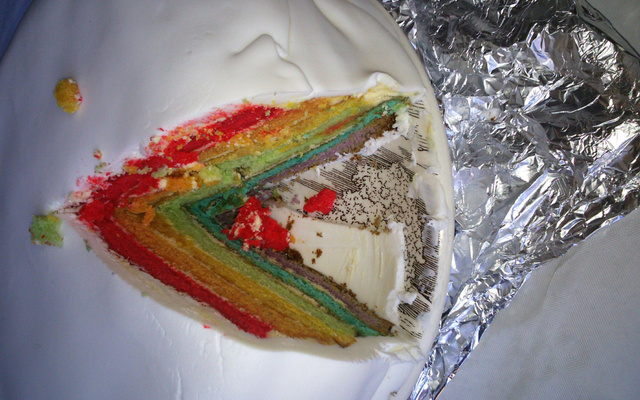 Rainbow Cake glaçage au beurre