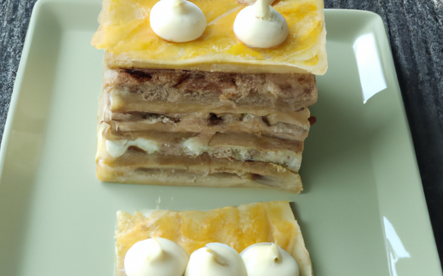 Millefeuille Sarthois à la rillette