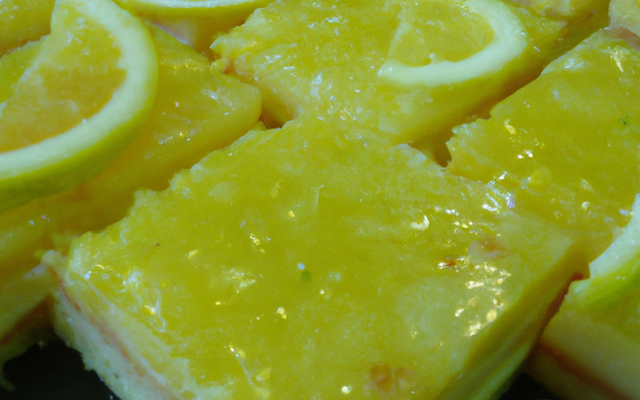 Carré au citron