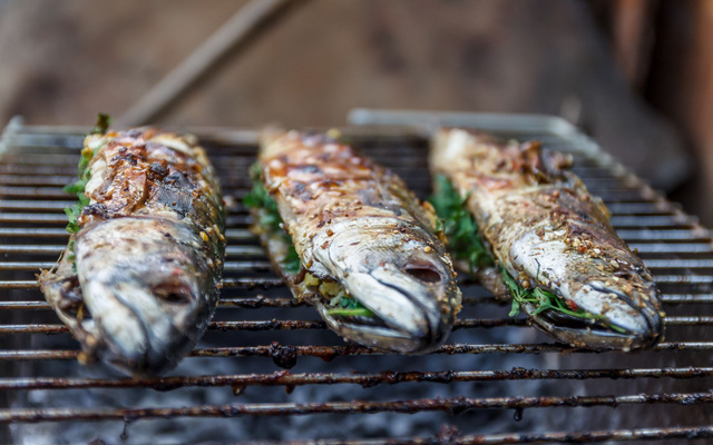 Maquereau au barbecue