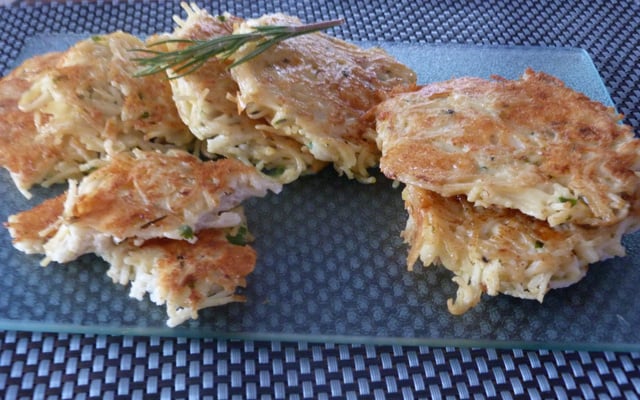 Galettes de spaghetti