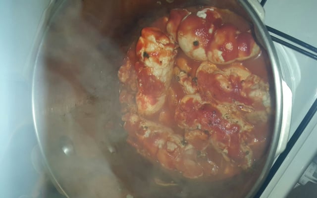 Paupiettes de poulet au foie gras & sa sauce aux morilles