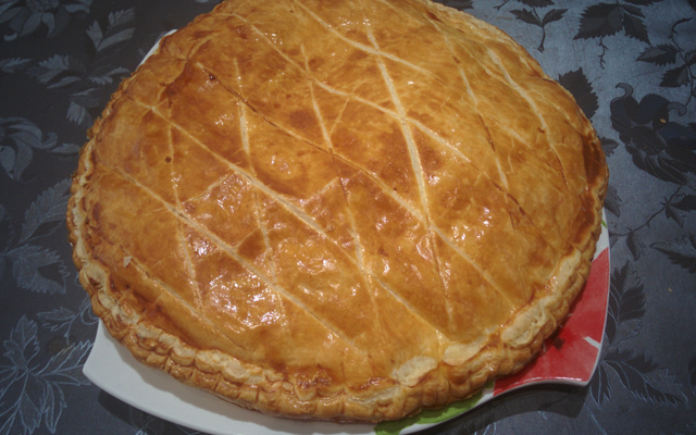 Galette des rois à la crème d'amandes