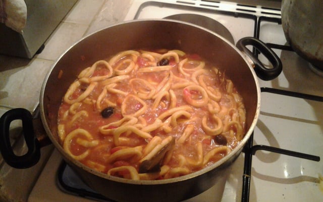 Anneaux d'encornets à la provençale