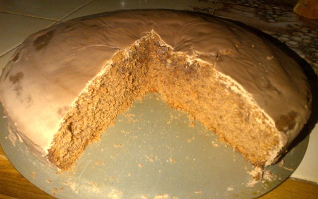 Gâteau au yaourt et Nutella avec glaçage