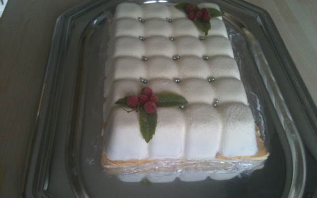 Mousse de fruits rouges et chocolat blanc