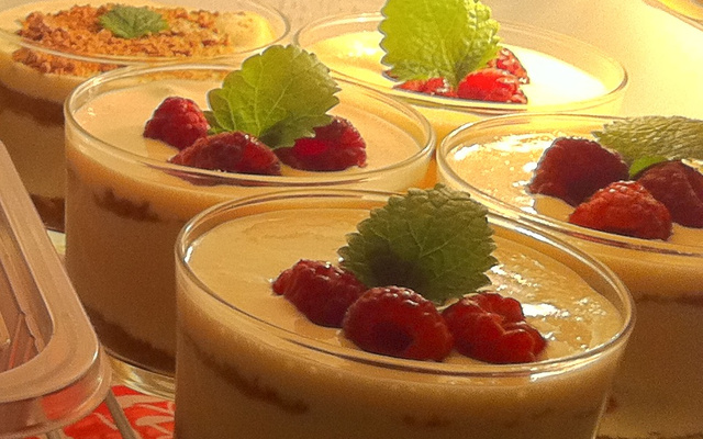 Tiramisu framboise speculoos