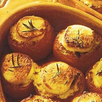 Tomates farcies sans viande