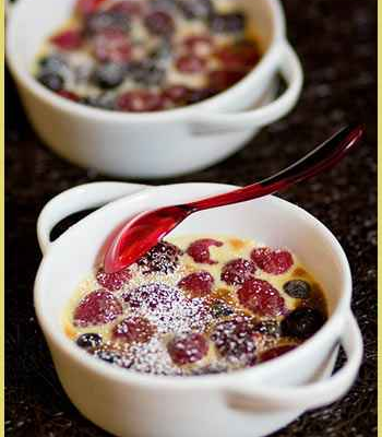 Gratin de fruits frais