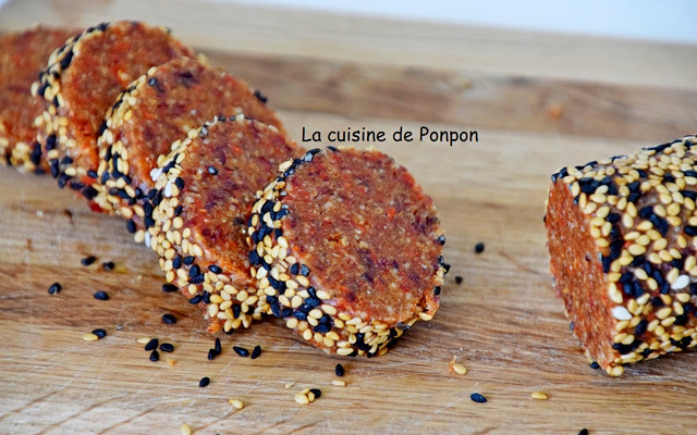 Barre amande cranberries et goji, vegan