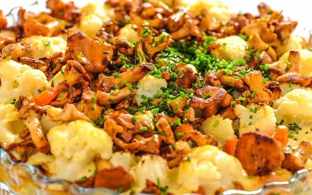 Pommes de terre mijotées aux griolles