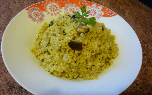 Boulgour au curry