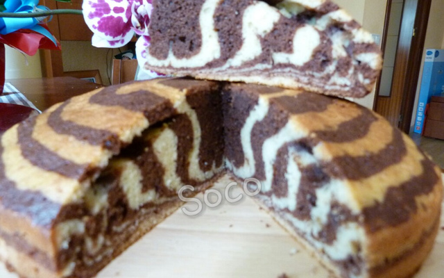 Cake marbré italien