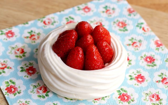 Coques en meringue