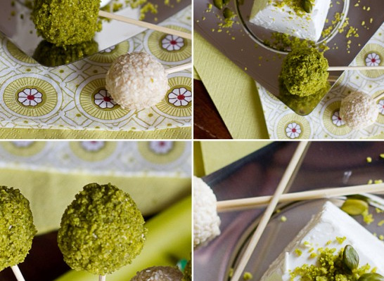 Sucettes de chèvre frais au cœur gourmand