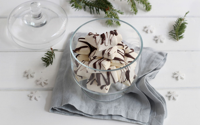 Guimauve au rhum et chocolat