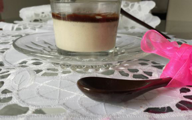 Panacotta noisettes et tonka