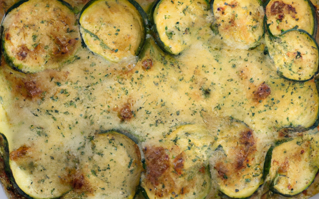 Gratin de boulgour aux courgettes original