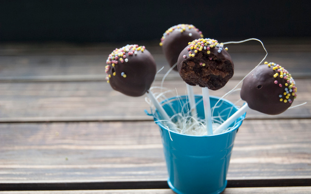 Cake pops au chocolat