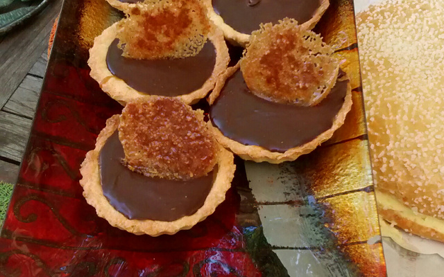 Tartelettes choco-caramel beurre salé