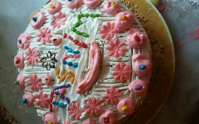 Génoise chocolat fraises chantilly