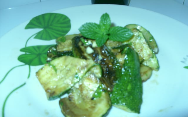 Salade de courgettes classique