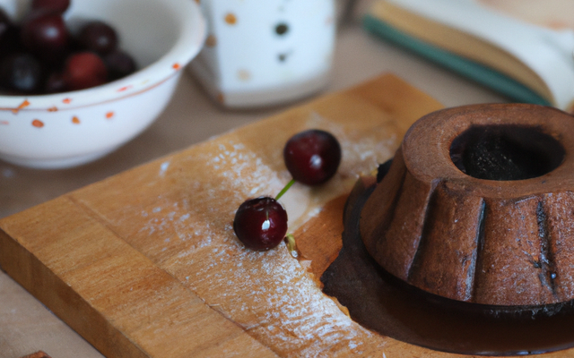 Coulant tiède au chocolat