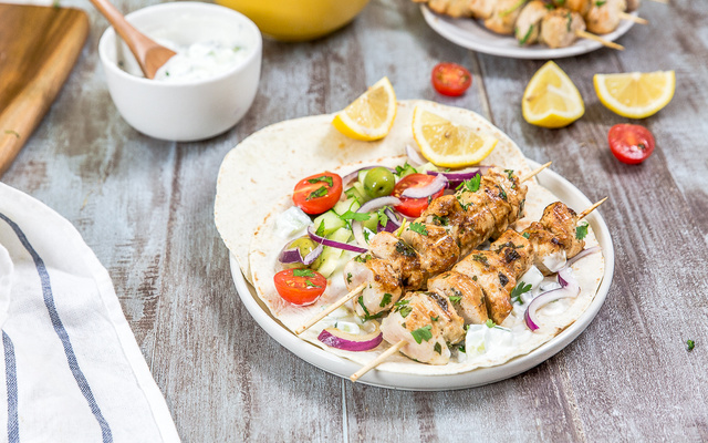 Souvlaki au poulet