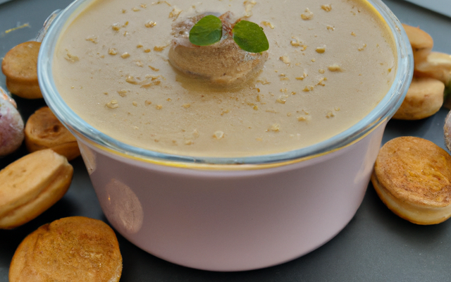 Une crème  foie gras Michel et Augustin