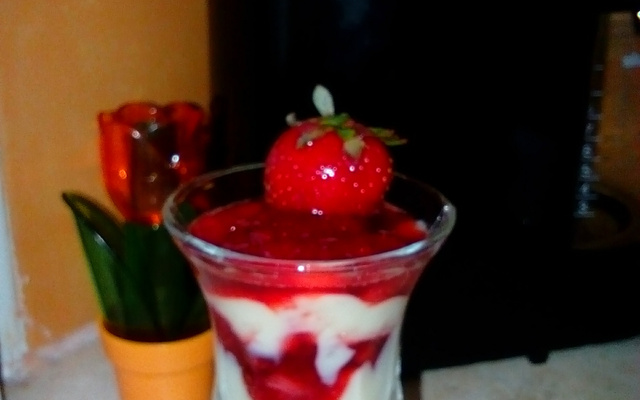 Mon tiramisu fraises