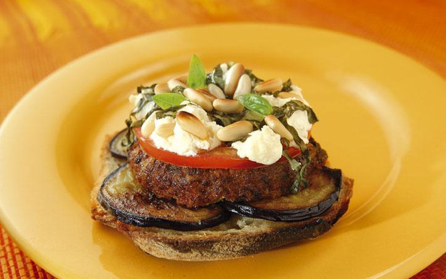 Tartine légumes du soleil et ricotta