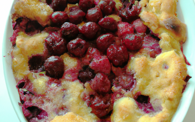 Clafoutis léger aux cerises