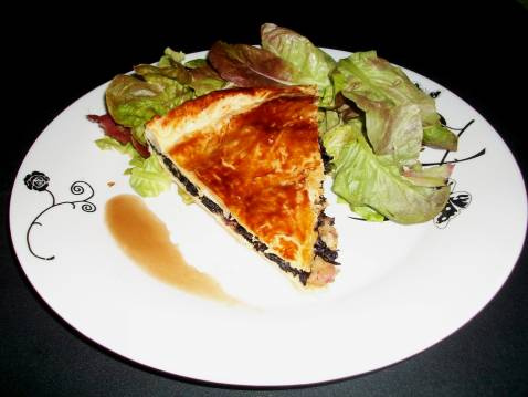 Tourte aux trompettes de la mort