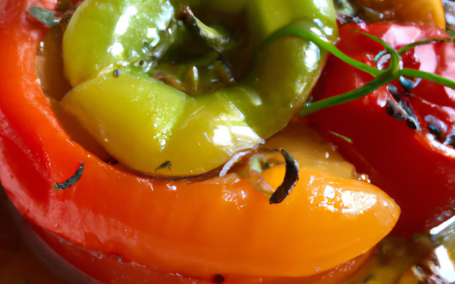 Tatin aux poivrons