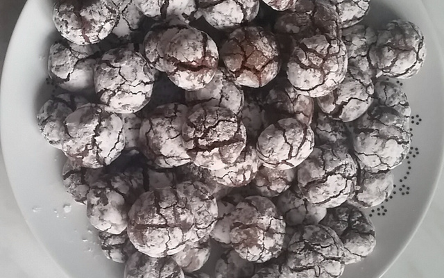 Crinkles au chocolat