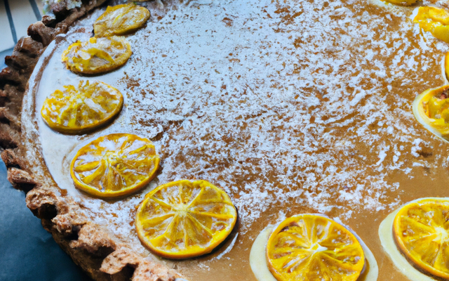 Tarte au citron et spéculos