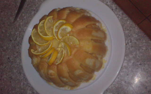 Charlotte au citron et au fromage blanc