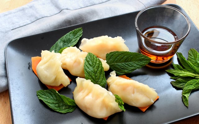 Raviolis chinois aux crevettes