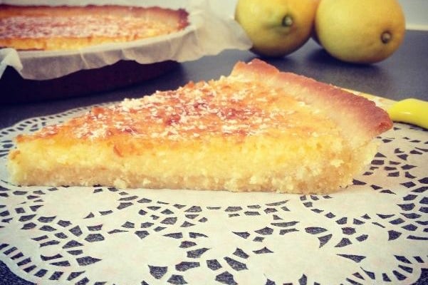 Tarte au citron-coco