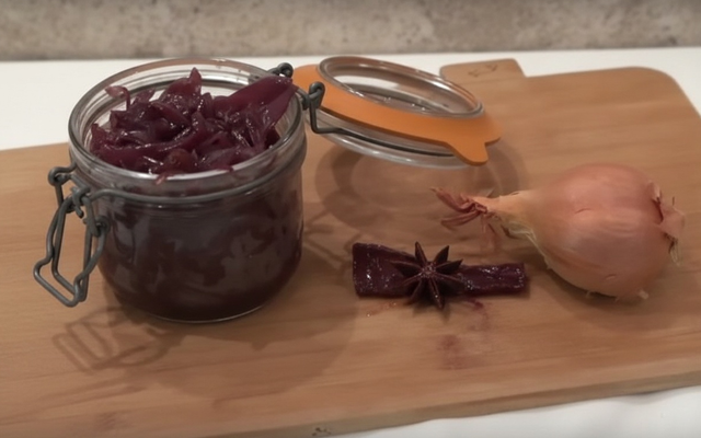 Confit d'échalotes
