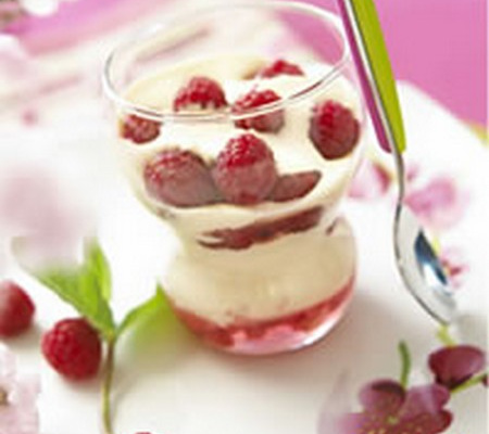 Trifle aux framboises