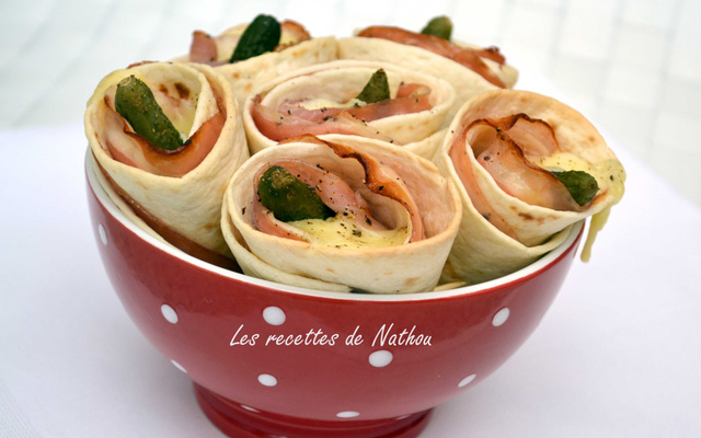 Cornets croustillants façon raclette